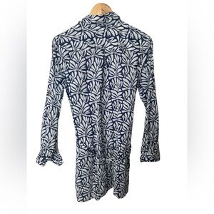 Tori Richard coverup, button-up shirt-dress size S